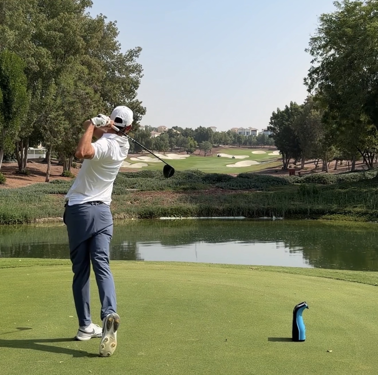 Training at Els Club Dubai